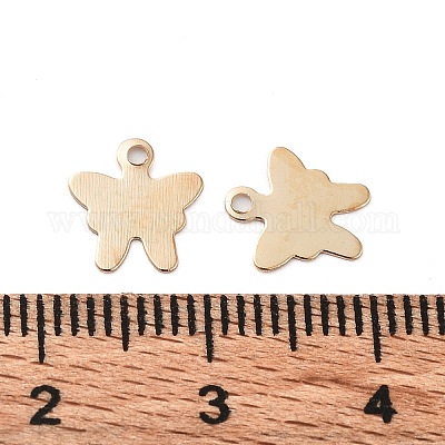 Eisen Anhänger & Charms&nbsp;IFIN-P039-03G-1