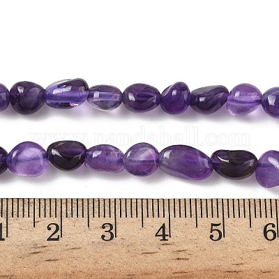 Natürlichen Amethyst Perlenstränge&nbsp;G-J280-08-1