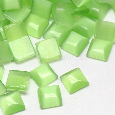 Cabochons di occhio di gatto&nbsp;CE-J006-12x12mm-M-1