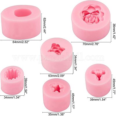 Shop AHANDMAKER Silicone Soap Molds for Jewelry Making - PandaHall Selected