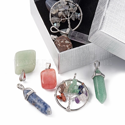 Wholesale DIY Gemstone Necklace Making Kit 