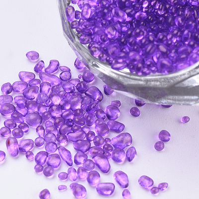 Perles de rocaille en verre&nbsp;SEED-Q027-B-06-1