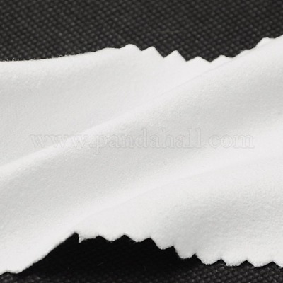Shop AHADEMAKER 200 Sheets 2 Colors Suede Fabric Silver Polishing Cloth for  Jewelry Making - PandaHall Selected