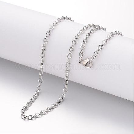 304 Stainless Steel Necklace MAK-K004-10P-1