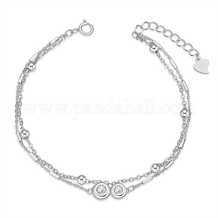 Многожильные браслеты shegrace 925 из стерлингового серебра JB558A-1