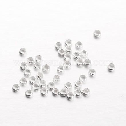 Laiton rondelle perles à écraser X-KK-L134-27S-1
