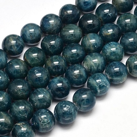 Grade a rondes apatite naturelle brins de perles G-F289-13-12mm-1