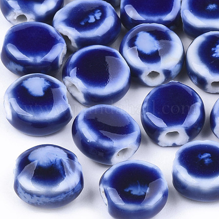 Handmade Porcelain Beads PORC-S498-39C-1