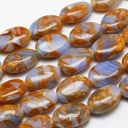 Synthetic Imperial Jasper Bead Strands G-I099-07A-1