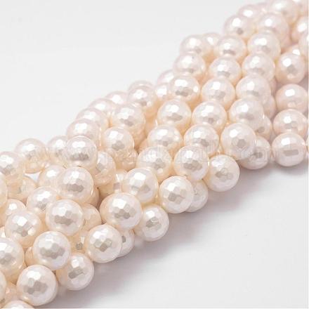 Shell fili di perle perline BSHE-L029-01-10mm-1