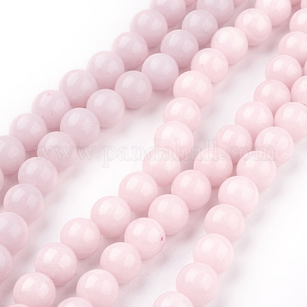 Chapelets de perles en jade Mashan naturel DJAD-8D-02-1