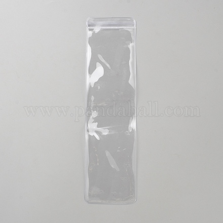 Прозрачные пакеты из ПВХ с застежкой-молнией ABAG-WH0046-42A-1