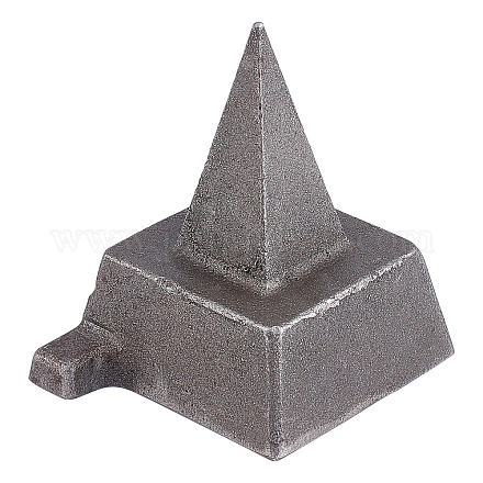 Outil de travail des métaux de bijoutiers d'enclume de corne de fer avec la base large pour la fabrication de bijoux DIY-WH0304-095-1