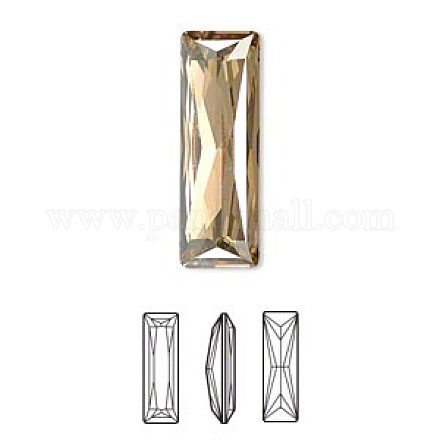 Cabujones de Diamante de imitación cristal austriaco 4547-21x7-001GSHA(F)-1