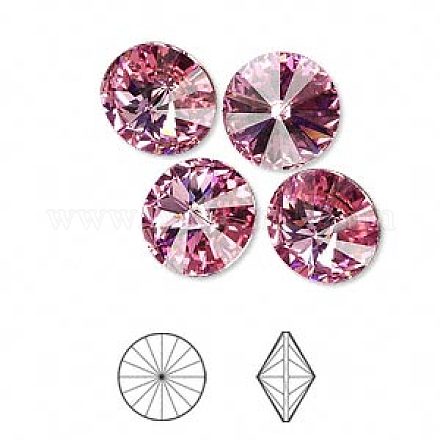 Cabujones de Diamante de imitación cristal austriaco 1122-12mm-F209-1