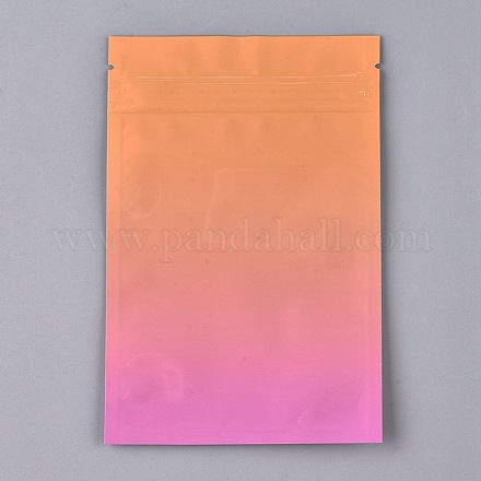 Gradient Color Plastic Zip Lock Bags OPP-P002-A02-1