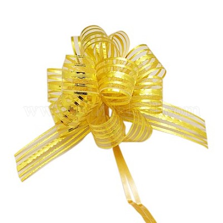 Handmade Elastic Packaging Ribbon Bows DJEW-D026-32x130mm-4-1
