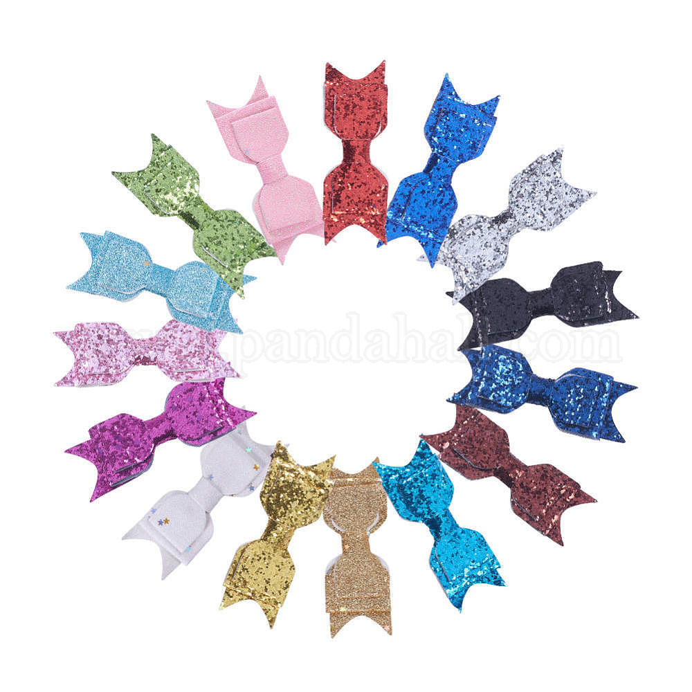 Wholesale Cloth Bowknot Alligator Hair Clips