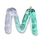 Resin Pendant, with Iron Ring Finding, Letter A~Z, Letter M, 35x39.5x7mm, Hole: 2mm