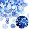 Luminous Opaque Resin Cabochons, Mixed Shapes, Cornflower Blue, 6~18.5x5.5~18.5x2~10mm, about 3000pcs/set
