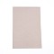 Jewelry Flocking Cloth, Polyester, Self-adhesive Fabric, Rectangle, Antique White, 29.5x20x0.07cm