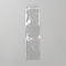 PVC Transparent Zip Lock Bags, Rectangle, Clear, 26x6.9x0.2cm