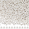 Iron Spacer Beads, Round, Silver, 4mm, Hole: 1.5mm, 2000pcs/set