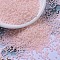 MIYUKI Round Rocailles Beads, Japanese Seed Beads, 11/0, (RR427) Opaque Light Pink Luster, 2x1.3mm, Hole: 0.8mm, about 1111pcs/10g