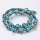 Synthetic Howlite Beads Strands G-E020-16-2
