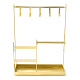 Rectangle Iron Jewelry Display Stands ODIS-F001-01G-2