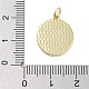 Подвески из латуни с эмалью в стойку KK-M293-39G-06-3