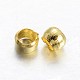 Brass Crimp Beads KK-CC381-2mm-G-1