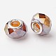 Facettierte ab Farbe Glas europäischen Perlen passen europäischen Charme Armbänder X-GPDL-H006-4-2