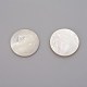 Natural White Shell Mother of Pearl Shell Cabochons SHEL-P071-07A-2