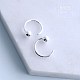 925 Sterling Silber Ohrstecker EJEW-BB71457-A-5