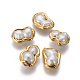 Perle coltivate d'acqua dolce perla naturale PEAR-F011-14G-1