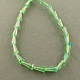 Electroplate Glass Beads Strands EGLA-Q033-4-2