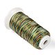 Segment Dyed Round Polyester Sewing Thread OCOR-Z001-B-12-2