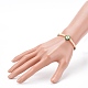 Bracelets extensibles perlés heishi en pâte polymère à la main BJEW-JB06142-02-4