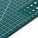 A5PVCセルフヒーリングPVCカッティングマット  両面グリッドまな板  クラフトアート用  ダークスレートグレー  14.9x22x0.3cm DIY-C041-02-3