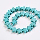 Synthetic Turquoise Beads Strands G-E466-03-2