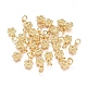 Electroplated Alloy Charms PALLOY-G267-08G-1