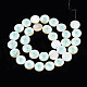 Perlas naturales de esmalte de concha de agua dulce SHEL-N026-194-04-2