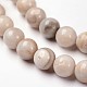 Round Natural Crazy Agate Beaded Strands G-L374-01-8mm-1