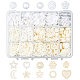 Cabujones de perlas de imitación de acrílico y plástico ABS de olycraft SACR-OC0001-01-1