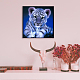 Fai da te animali 5d modello tigre tela pittura diamante kit DIY-C021-05-2