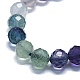 Chapelets de perles en fluorite naturel G-G927-07-3