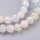 Chapelets de perles en morganite naturelle G-F568-112-4mm-3