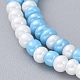 (vendita in fabbrica di feste di gioielli) braccialetti elasticizzati per bambini con perline di semi di vetro BJEW-JB04825-05-4