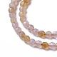 Natural Red Chalcedony Beads Strands G-F596-22-4mm-3